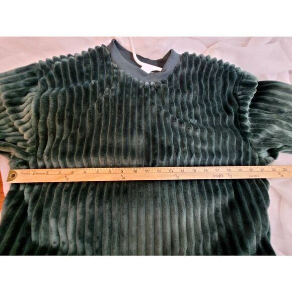 Adidas Adicolor Contempo 3D Crew Sweatshirt Green Size Small - Picture 5 of 6